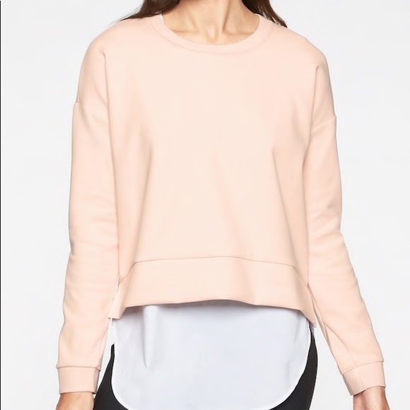 Athleta Tops - Athleta Modern Sweatshirt size Small ballerina